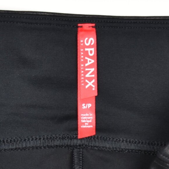 SPANX Faux Leather Moto Legging - Small - Picture 7 of 7